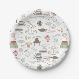 HARRY POTTER™ Klein Magisch Patroon Papieren Bordje