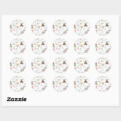 HARRY POTTER™ Klein Magisch Patroon Ronde Sticker (Vel)