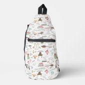 HARRY POTTER™ Klein Magisch Patroon Sling Bag (Voorkant)