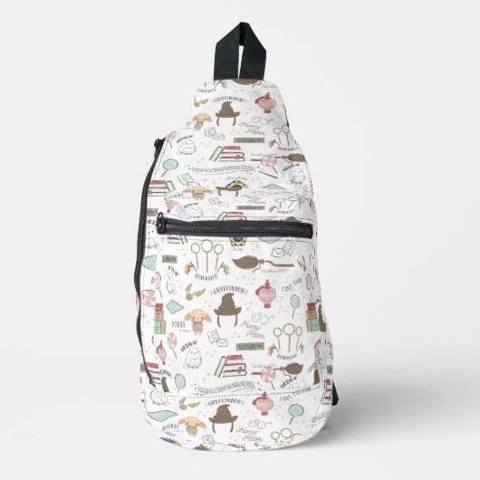 HARRY POTTER™ Klein Magisch Patroon Sling Bag (Voorkant)