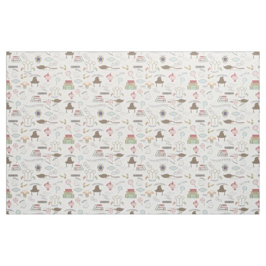 HARRY POTTER™ Klein Magisch Patroon Stof (Yard (91,4 cm))