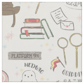 HARRY POTTER™ Klein Magisch Patroon Stof (Close Up)