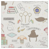 HARRY POTTER™ Klein Magisch Patroon Stof (Swatch)