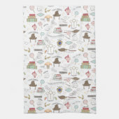 HARRY POTTER™ Klein Magisch Patroon Theedoek (Verticaal)