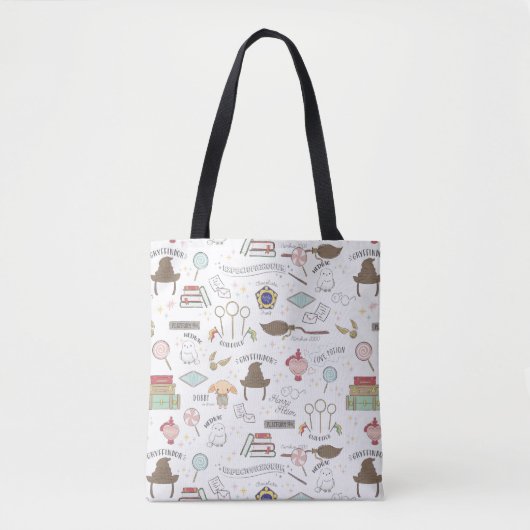 HARRY POTTER™ Klein Magisch Patroon Tote Bag (Voorkant)