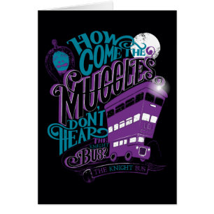 Harry Potter   Knight Bus Typografie Grafisch