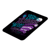 Harry Potter | Knight Bus Typografie Grafisch Magneet (Linkerzijde)