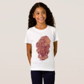Harry Potter | Leeuw Crest van Griffoendor T-shirt (Voorkant volledig)