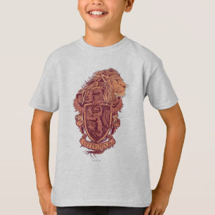 Harry Potter   Leeuw Crest van Griffoendor T-shirt