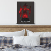Harry Potter | Leger van het standbeeld van profes Canvas Afdruk (Insitu (Slaapkamer))