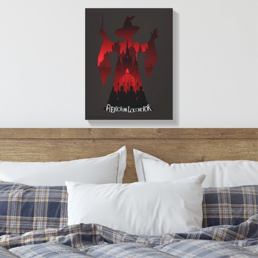 Harry Potter | Leger van het standbeeld van profes Canvas Afdruk (Insitu (Slaapkamer))