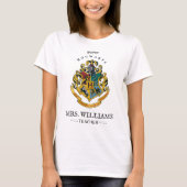 Harry Potter-leraar | Zweinstein Crest - Full Colo T-shirt (Voorkant)