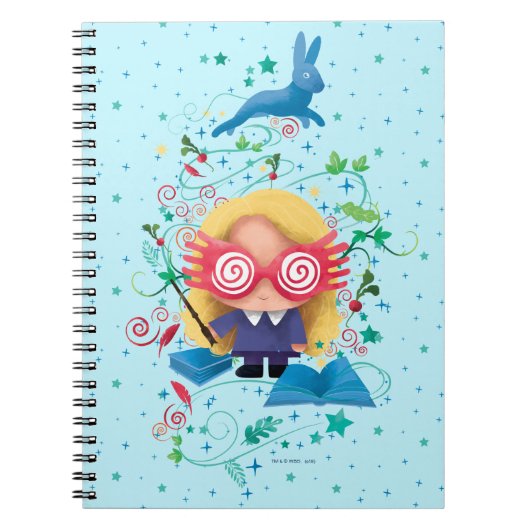 Harry Potter | Luna Lovegood Grafisch ontwerp Notitieboek (Voorkant)