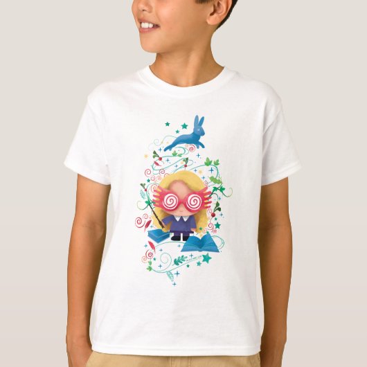 Harry Potter | Luna Lovegood Grafisch ontwerp T-shirt (Voorkant)