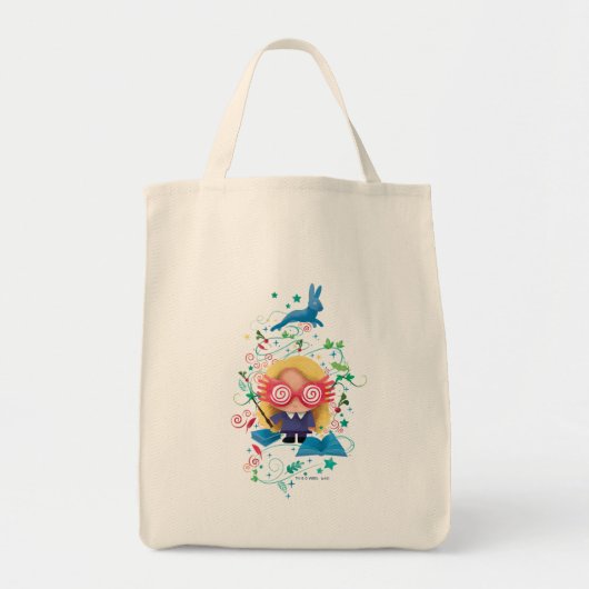 Harry Potter | Luna Lovegood Grafisch ontwerp Tote Bag (Voorkant)
