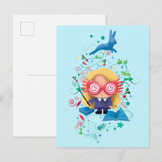 Harry Potter | Luna Lovegood Graphic Briefkaart (Voorkant / Achterkant)