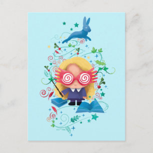 Harry Potter   Luna Lovegood Graphic Briefkaart