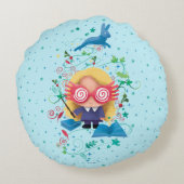 Harry Potter | Luna Lovegood Graphic Rond Kussen (Achterkant)
