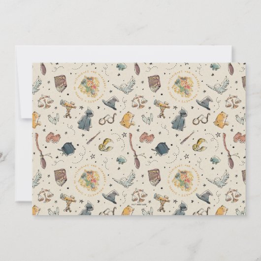 Harry Potter Magical Baby Sprinkle Kaart (Achterkant)