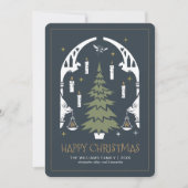HARRY POTTER™ Magical kerstTree Invitation Kaart (Voorkant)