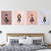 HARRY POTTER™ Magische Karakter Waterverf Muurkunst Sets (Slaapkamer)