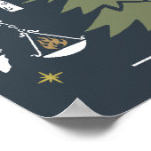 HARRY POTTER™ Magische kerstboom Poster (Hoek)