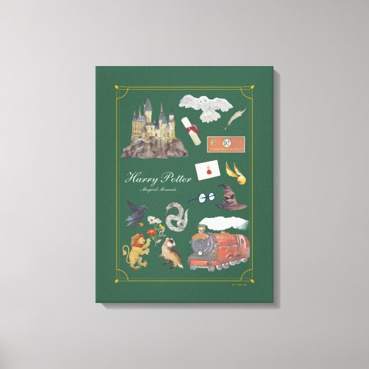 HARRY POTTER™ | Magische momenten Canvas Afdruk (Voorkant)