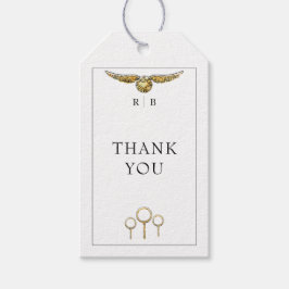 Harry Potter Magische Waterverf Bruiloft Cadeaulabel