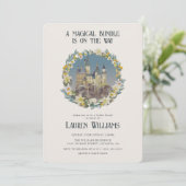 Harry Potter Magische Zweinstein Kasteel Geslacht  Kaart (Staand voorkant)