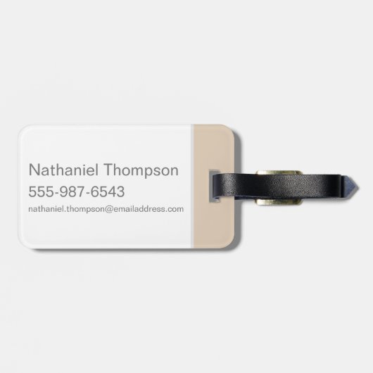 Harry Potter | Marauder's Map Charms Typografie Bagagelabel (Achterkant horizontaal)