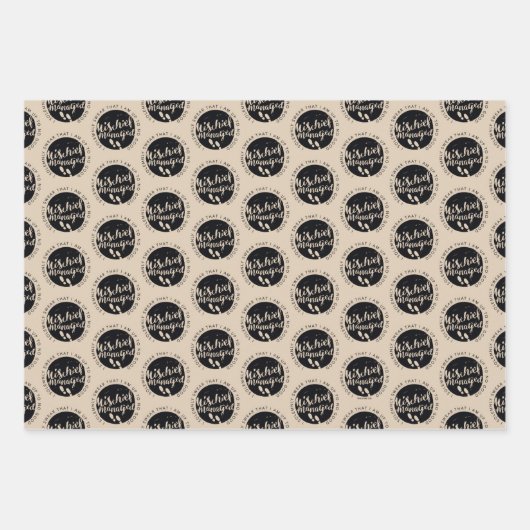 Harry Potter | Marauder's Map Charms Typografie Inpakpapier Vel (Voorkant 2)