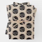 Harry Potter | Marauder's Map Charms Typografie Inpakpapier Vel (In situ)