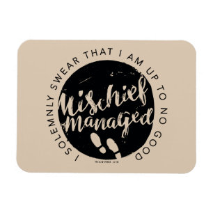 Harry Potter Marauder's Map Charms Typografie Magneet