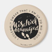 Harry Potter | Marauder's Map Charms Typografie Magneet (Voorkant)