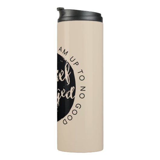 Harry Potter | Marauder's Map Charms Typografie Thermosbeker (Geroteerd rechts)