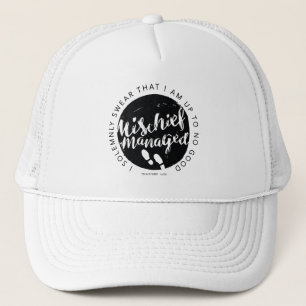 Harry Potter   Marauder's Map Spreuken Typography Trucker Pet