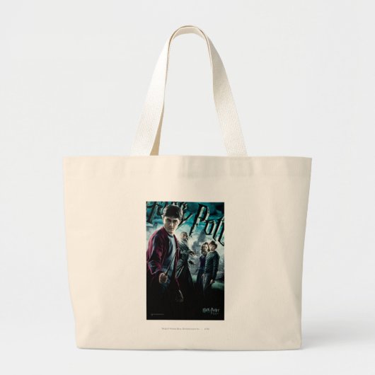Harry Potter met Dumbledore Ron en Hermelien 1 Grote Tote Bag (Voorkant)