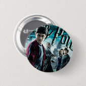 Harry Potter Met Dumbledore Ron en Hermelien 1 Ronde Button 5,7 Cm (Voorkant /achterkant)