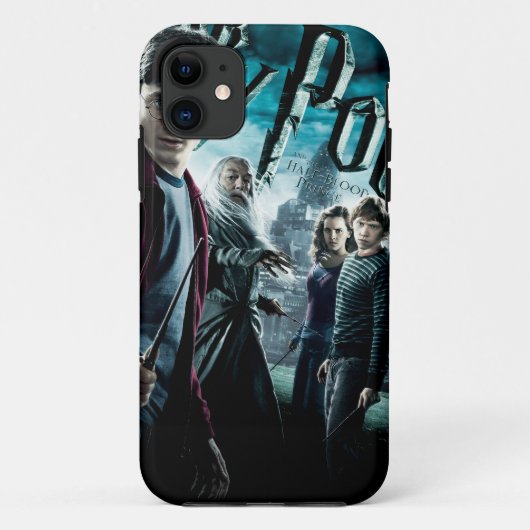 Harry Potter met Dumbledore Ron en Hermione 1 Case-Mate iPhone Case (Achterkant)