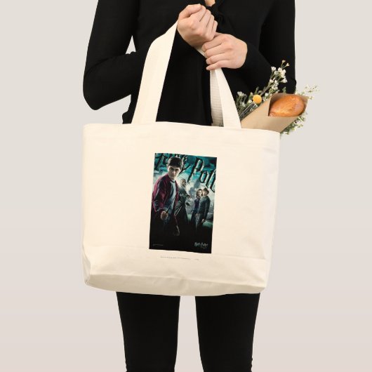 Harry Potter met Dumbledore Ron en Hermione 1 Grote Tote Bag (Voorkant (product))