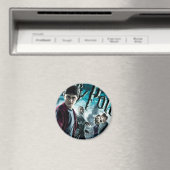 Harry Potter met Dumbledore Ron en Hermione 1 Magneet (Insitu (Vaatwasser))