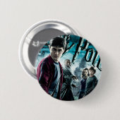 Harry Potter met Dumbledore Ron en Hermione 1 Ronde Button 5,7 Cm (Voorkant /achterkant)
