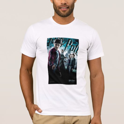 Harry Potter met Dumbledore Ron en Hermione 1 T-shirt (Voorkant)