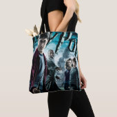 Harry Potter met Dumbledore Ron en Hermione 1 Tote Bag (Dichtbij)