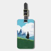 HARRY POTTER™ met uitzicht op HOGWARTS™ Castle Bagagelabel (Voorkant verticaal)