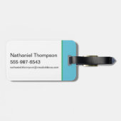 HARRY POTTER™ met uitzicht op HOGWARTS™ Castle Bagagelabel (Achterkant horizontaal)