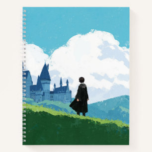 HARRY POTTER™ met uitzicht op HOGWARTS™ Kasteel Notitieboek