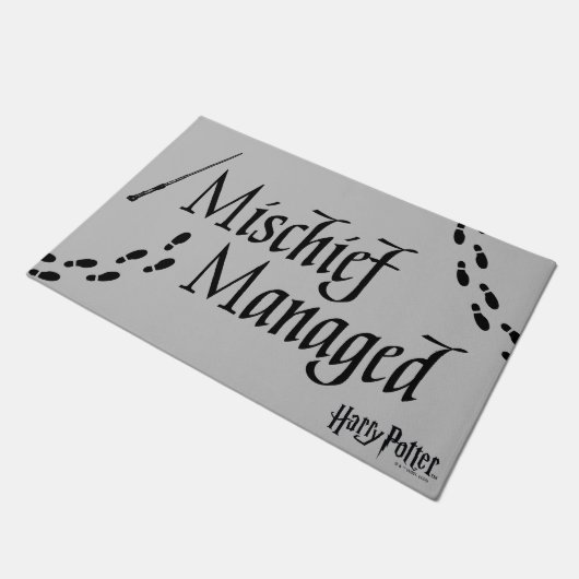 HARRY POTTER™ | Mischief Managed Deurmat (Schuin)