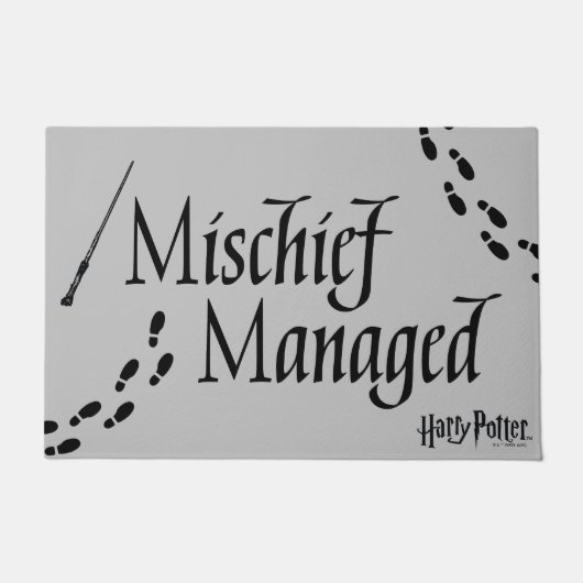 HARRY POTTER™ | Mischief Managed Deurmat (Voorkant)
