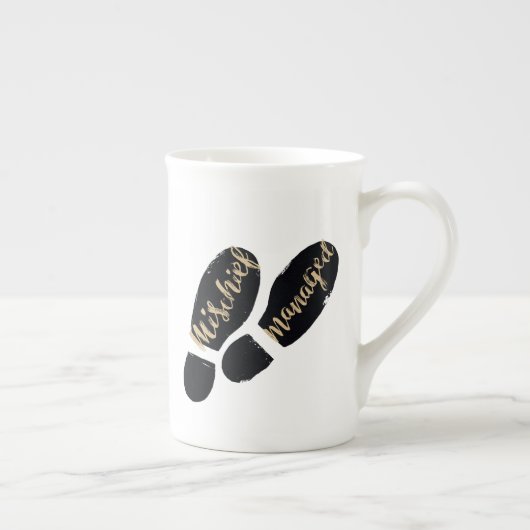 Harry Potter | MISCHIEF MANAGED™ Kaart Voetsporen Porselein Kop (Rechts)